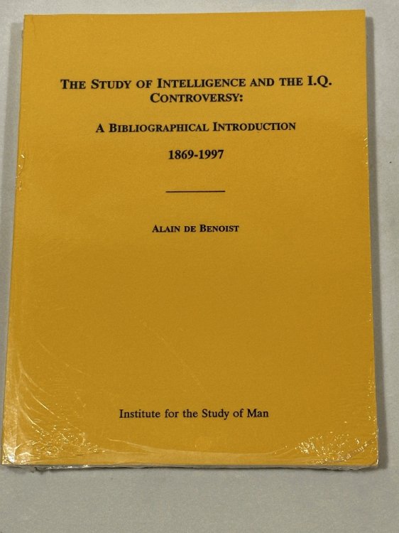 The Study of Intelligence & the IQ Controversy: A Bibliographical Intr