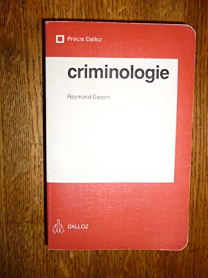 Image for Criminologie Criminologie