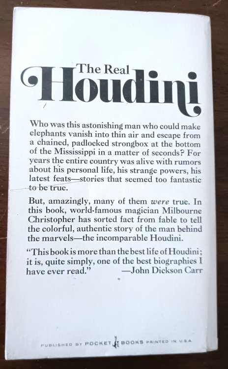 Houdini: The Untold Story