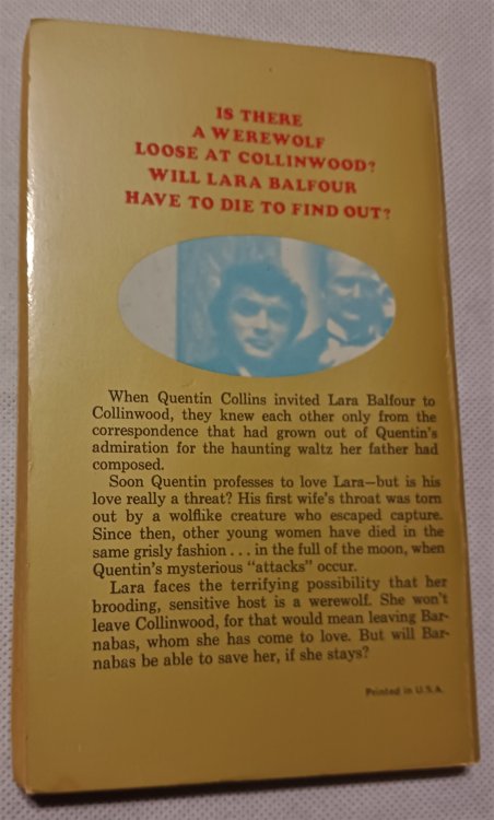 Image for Barnabas Collins and Quentin's Demon Barnabas Collins and Quentin's Demon