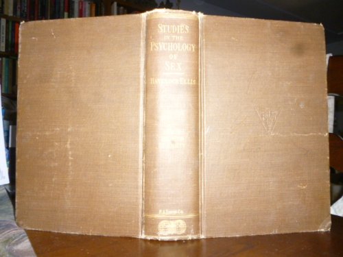 Studies in the Psychology of Sex, Vol. VI: Sex in Relation to Society