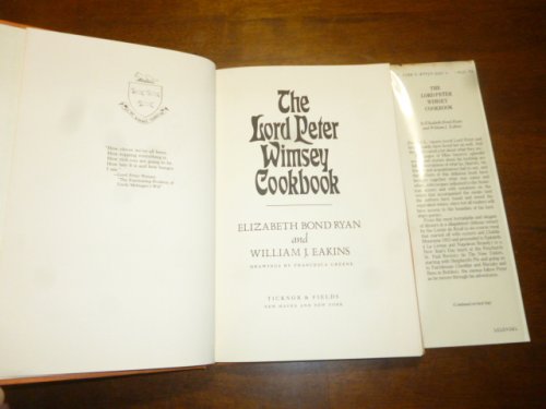 The Lord Peter Wimsey Cookbook