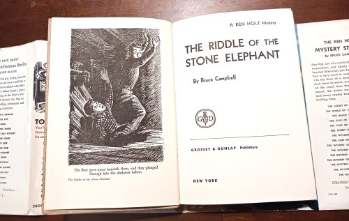 Image for The Riddle of the Stone Elephant (A Ken Holt Mystery) The Riddle of the Stone Elephant (A Ken Holt Mystery)