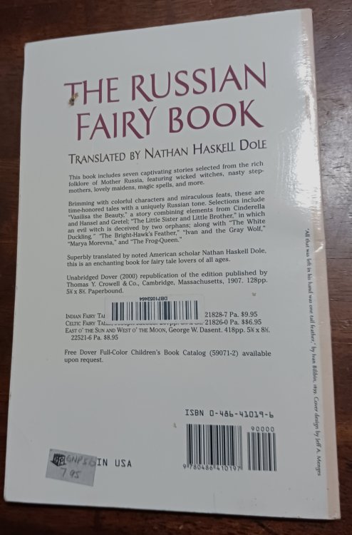 Image for The Russian Fairy Book The Russian Fairy Book