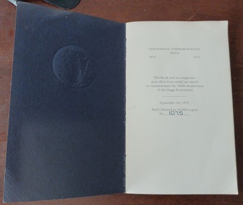 Image for The Osage People (Centennial Commemorative Issue, 1872-1972) The Osage People (Centennial Commemorative Issue, 1872-1972)