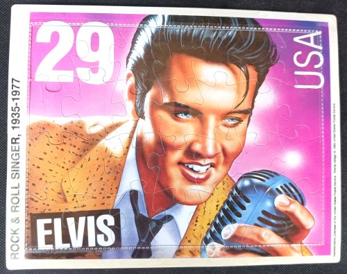 Image for Elvis Stamp Jigsaw Puzzle Elvis Stamp Jigsaw Puzzle