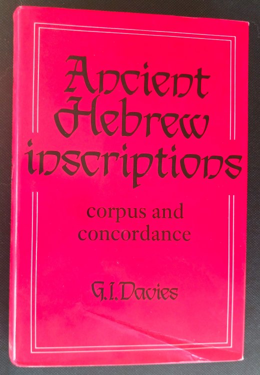Image for Ancient Hebrew Inscriptions: Corpus and Concordance Ancient Hebrew Inscriptions: Corpus and Concordance