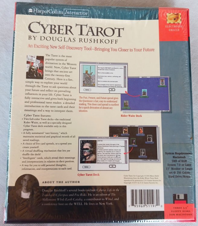 Image for Cyber Tarot: Electronic Oracle (MAC edition) Cyber Tarot: Electronic Oracle (MAC edition)