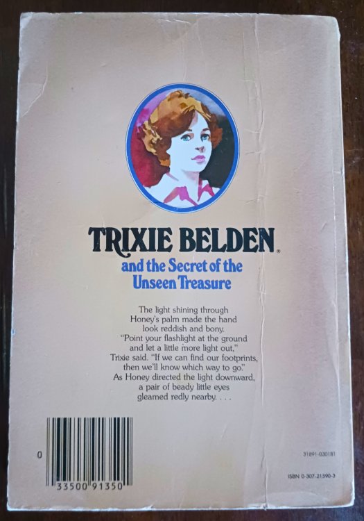 Image for Trixie Belden and the Secret of the Unseen Treasure Trixie Belden and the Secret of the Unseen Treasure
