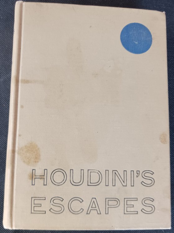 Image for Houdini's Escapes Houdini's Escapes