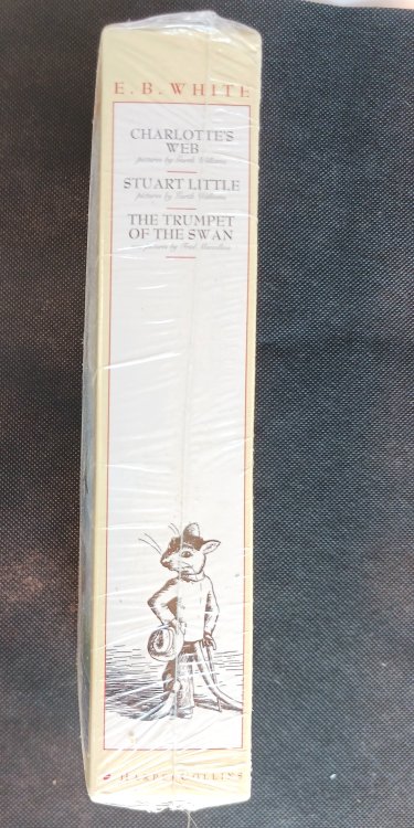 Image for Three Beloved Classics by E. B. White: Charlotte's Web, Stuart Little, The Trumpet of the Swan (Boxed Set) Three Beloved Classics by E. B. White: Charlotte's Web, Stuart Little, The Trumpet of the Swan (Boxed Set)