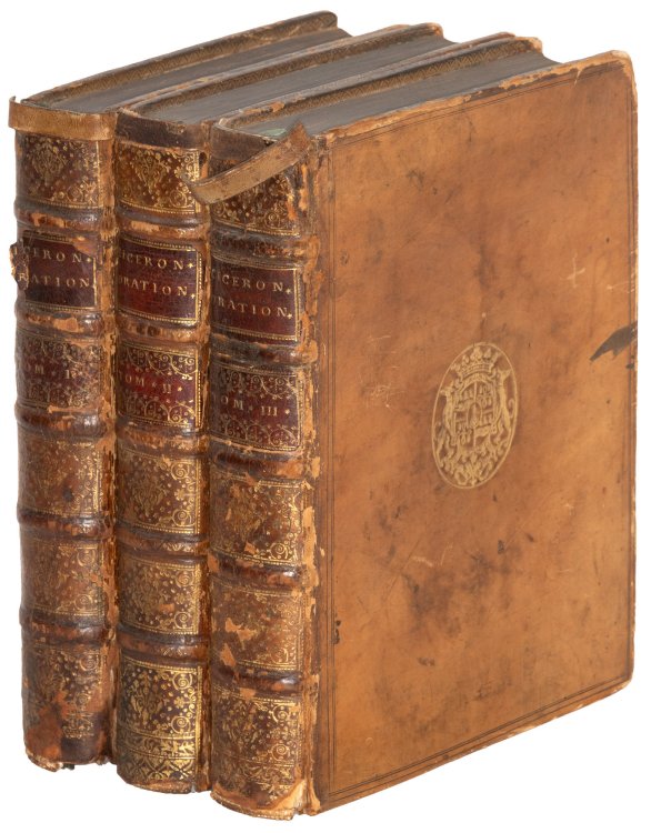 Image for Cicero orations 4 vols in 3, , Delphin eds. (1684) Cicero orations 4 vols in 3, , Delphin eds. (1684)
