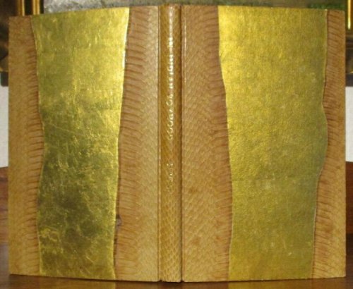 Image for AN INDIAN BOYHOOD - 1948 Snakeskin & Leaf Gold Binding AN INDIAN BOYHOOD - 1948 Snakeskin & Leaf Gold Binding