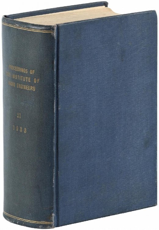 Image for Proceedings of the Institute of Radio Engineers Volume 21, Includes the first edition of Karl Jansky's revolutionary paper: 'Electrical Disturbances Apparently of Extraterrestrial Origin,' of 1933 Proceedings of the Institute of Radio Engineers Volume 21, Includes the first edition of Karl Jansky's revolutionary paper: 'Electrical Disturbances Apparently of Extraterrestrial Origin,' of 1933
