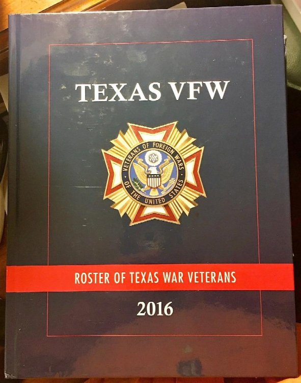 Image for 2016 Texas VFW Roster of Texas War Veterans 2016 Texas VFW Roster of Texas War Veterans