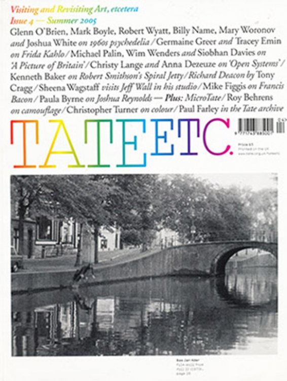 Image for Tate etc. (Issue 4, Spring 2005). Robert Smithson, Jeff Wall Tate etc. (Issue 4, Spring 2005). Robert Smithson, Jeff Wall
