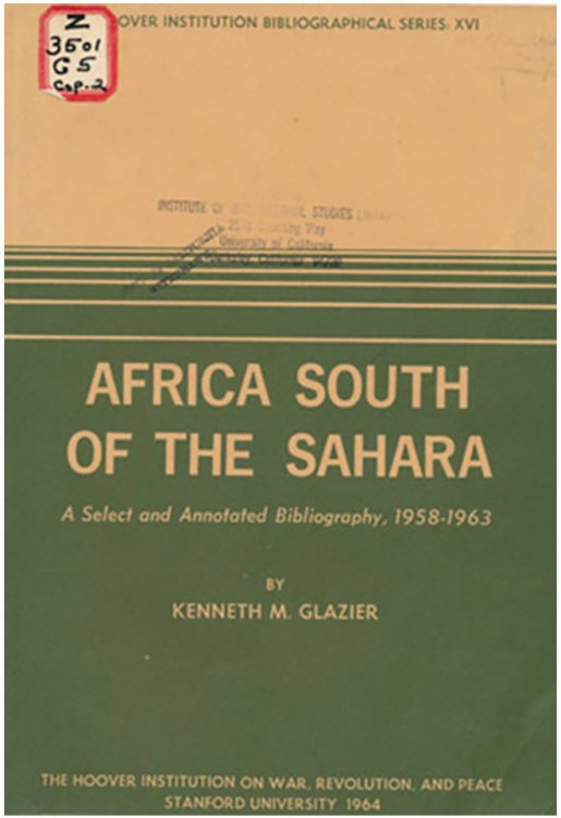 Image for Africa South of the Sahara: A Select and Annotated Bibliography, 1958-1963 Africa South of the Sahara: A Select and Annotated Bibliography, 1958-1963