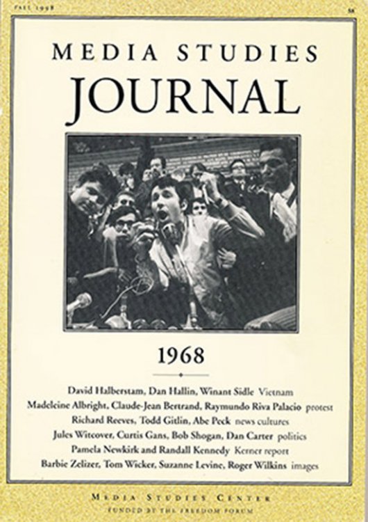 Image for Media Studies Journal: 1968 Media Studies Journal: 1968