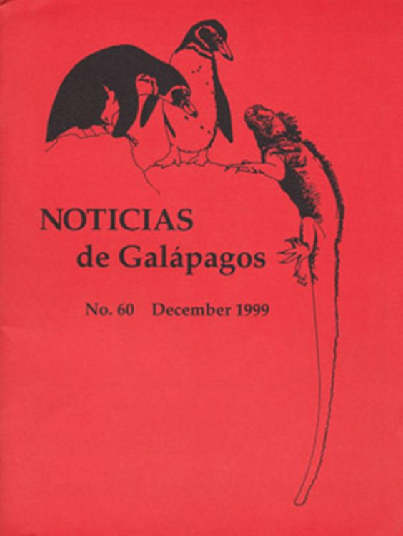 Image for Noticias de Galapagos (No. 60, December 1999) Noticias de Galapagos (No. 60, December 1999)
