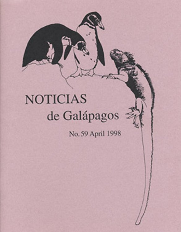 Image for Noticias de Galapagos (No. 59, April 1998) Noticias de Galapagos (No. 59, April 1998)