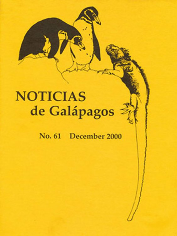Image for Noticias de Galapagos (No. 61, May 2000) Noticias de Galapagos (No. 61, May 2000)