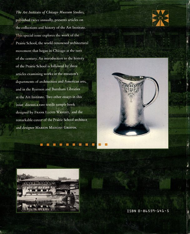 Image for The Prairie School Design Vision for the Midwest (Museum Studies) The Prairie School Design Vision for the Midwest (Museum Studies)