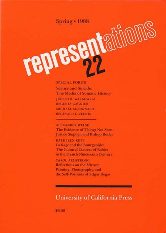 Representations 22 (Spring 1988, No. 22)