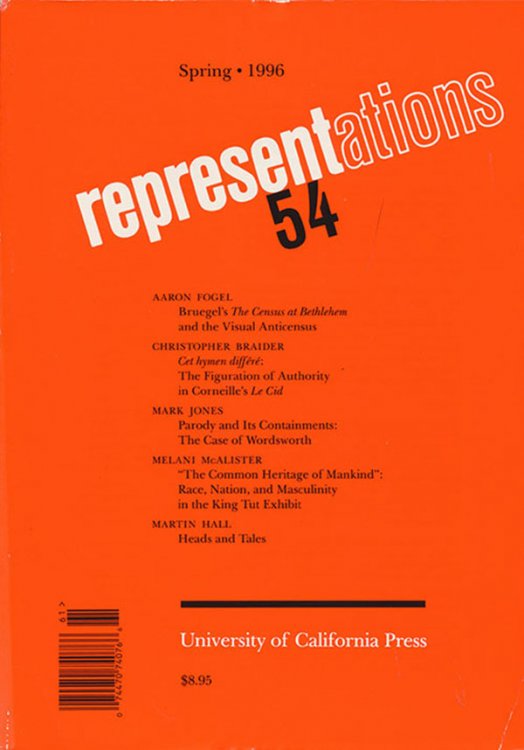 Image for Representations 54 (Spring 1996) Representations 54 (Spring 1996)