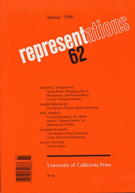 Image for Representations 62 (Spring 1998) Representations 62 (Spring 1998)