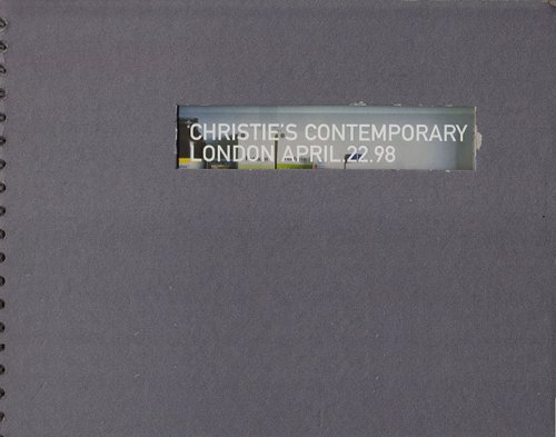Image for Christie's Contemporary London April 22, 1998 Christie's Contemporary London April 22, 1998