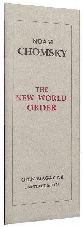 Image for The New World Order (Open Magazine Pamphlet Series) The New World Order (Open Magazine Pamphlet Series)