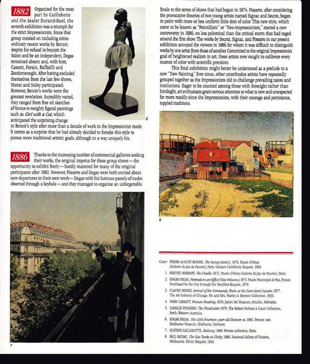 Image for Exhibition Gallery Guide: The New Painting: Impressionism 1874-1886 Exhibition Gallery Guide: The New Painting: Impressionism 1874-1886