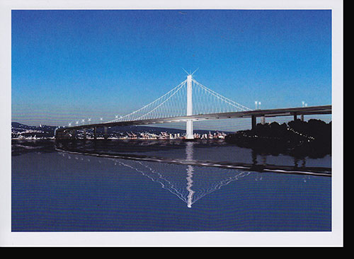 Image for San Francisco Bay Bridge East Span Postcard (3) San Francisco Bay Bridge East Span Postcard (3)