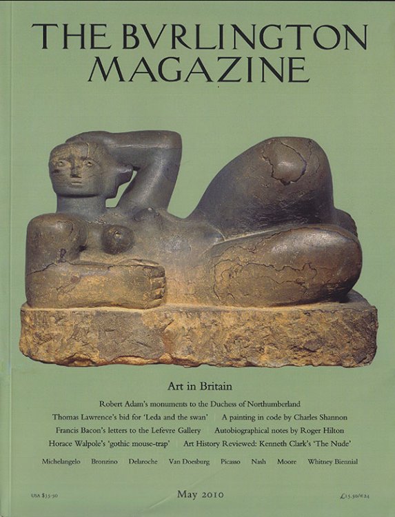 Image for The Burlington Magazine (May 2010, No. 1286, Vol. CLII) The Burlington Magazine (May 2010, No. 1286, Vol. CLII)