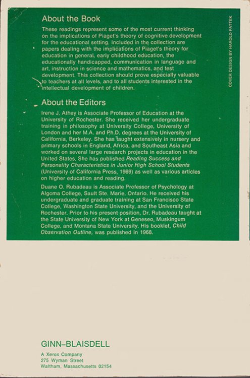 Educational Implications of Piaget's Theory
