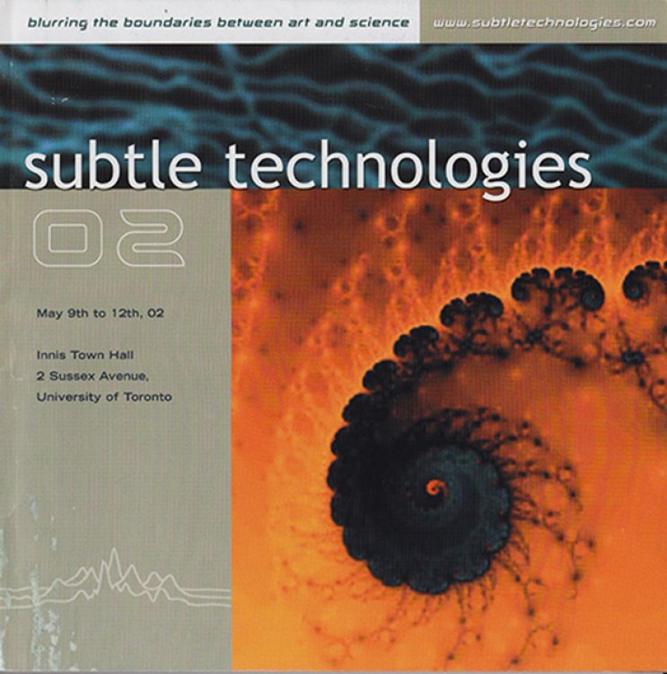 Image for Subtle Technologies 02 (May 9th-12, 2002) (Booklet) Subtle Technologies 02 (May 9th-12, 2002) (Booklet)