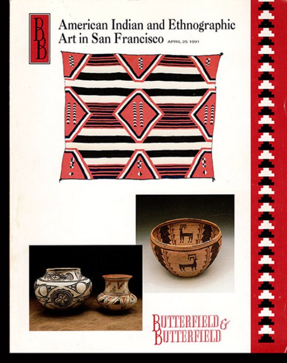 Image for American Indian and Ethnographic Art in San Francisco ( April 25, 1991 Sale) American Indian and Ethnographic Art in San Francisco ( April 25, 1991 Sale)