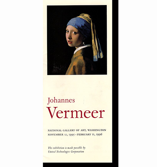 Image for Johannes Vermeer (Exhibition Brochure) Johannes Vermeer (Exhibition Brochure)