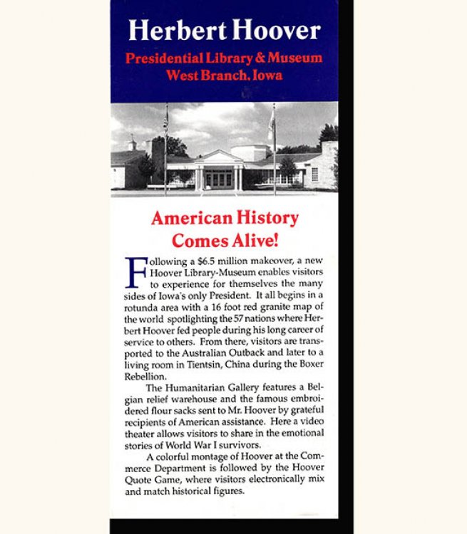 Image for Herbert Hoover Presidential Library and Museum: Guide and Map Herbert Hoover Presidential Library and Museum: Guide and Map