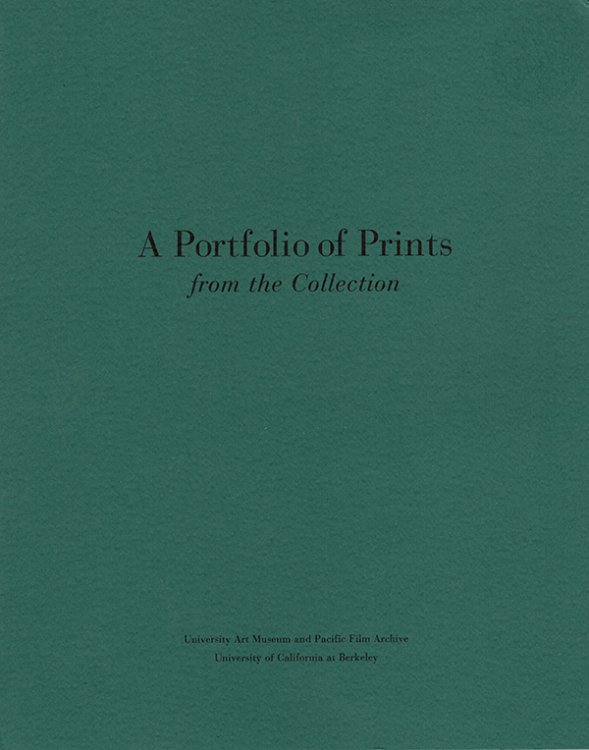 Image for A Portfolio of Prints from the Collection. In honor of R.E. Lewis. (University Art Museum and Pacific Film Archive) A Portfolio of Prints from the Collection. In honor of R.E. Lewis. (University Art Museum and Pacific Film Archive)