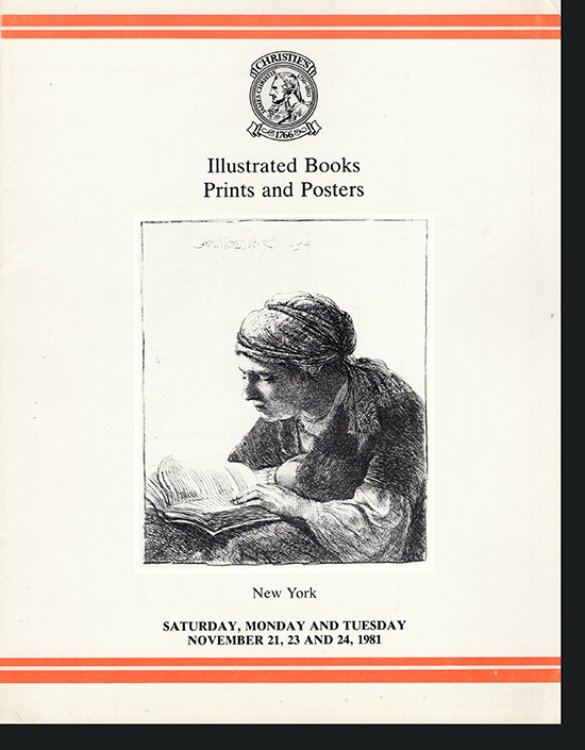 Image for Illustrated Books, Prints and Posters (Auction: November 21, 23 and 24, 1981) Illustrated Books, Prints and Posters (Auction: November 21, 23 and 24, 1981)