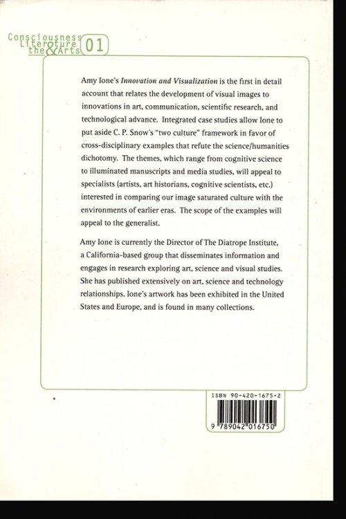 Innovation and Visualization: Trajectories, Strategies, and Myths (Consciousness, Literature and the Arts 1)