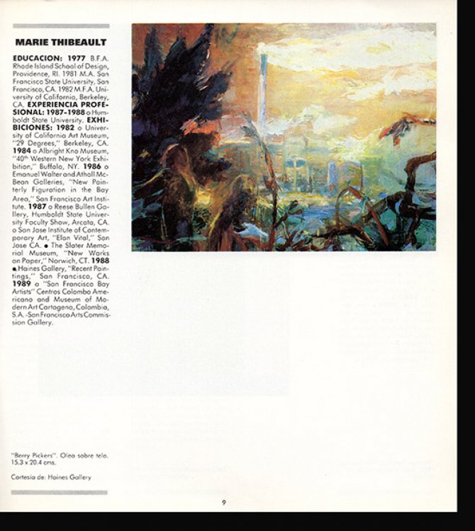 Image for San Francisco Bay Artists (Centro Colombo Americano, 1989) San Francisco Bay Artists (Centro Colombo Americano, 1989)