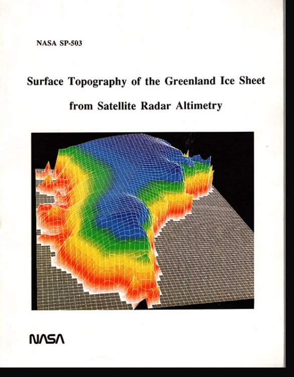 Image for Surface Topography of the Greenland Ice Sheet from Satellite Radar Altimetry. NASA SP-503 Surface Topography of the Greenland Ice Sheet from Satellite Radar Altimetry. NASA SP-503
