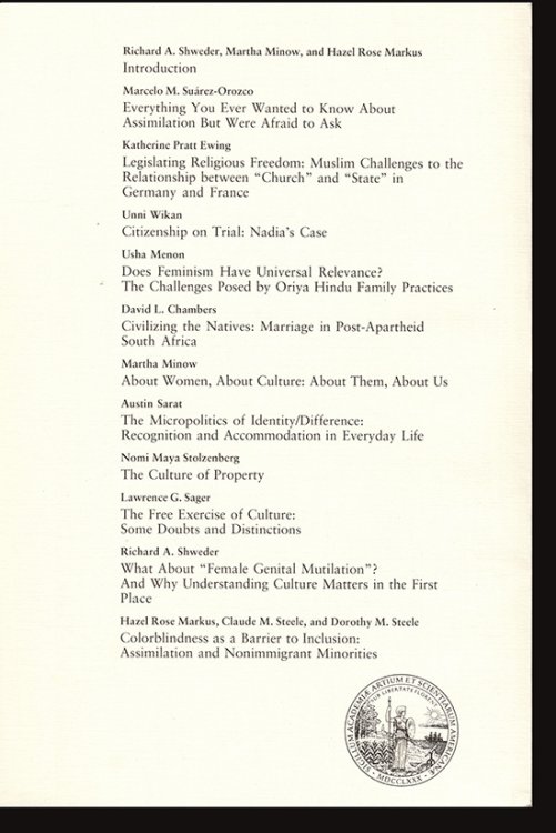 Daedalus: The End of Tolerance: Engaging Cultural Differences (Fall 2000)