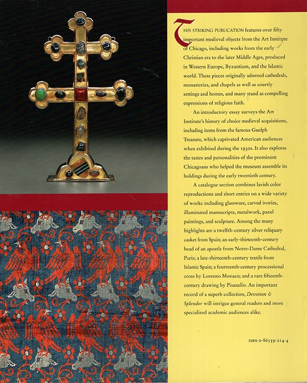 Image for Devotion and Splendor: Medieval Art at the Art Institute of Chicago Devotion and Splendor: Medieval Art at the Art Institute of Chicago
