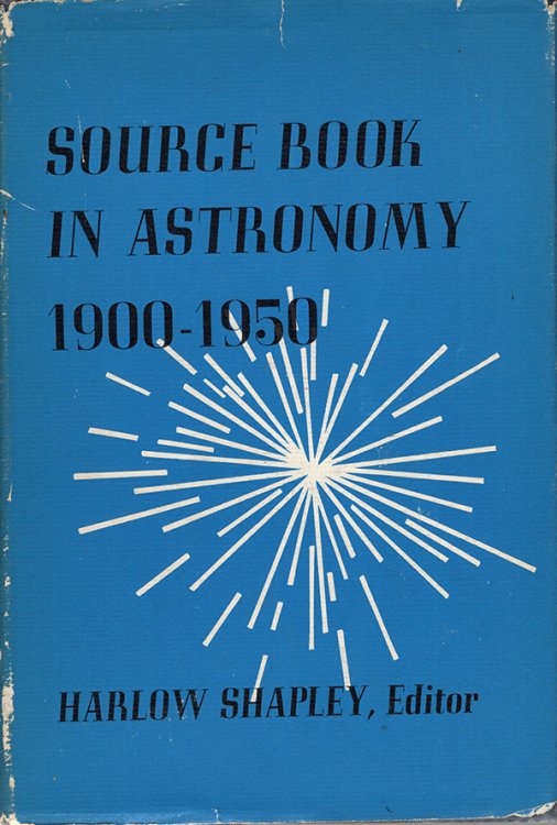 Image for Source Book in Astronomy 1900-1950 Source Book in Astronomy 1900-1950