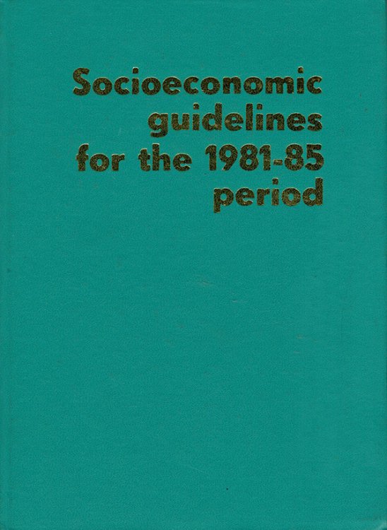 Image for Communist Cuba: Socioeconomic Guidelines for the 1981-85 Period Communist Cuba: Socioeconomic Guidelines for the 1981-85 Period