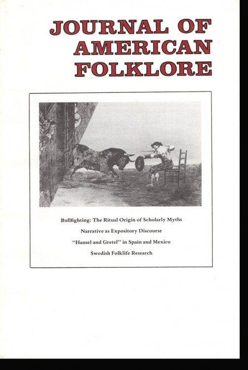 Image for Journal of American Folklore (Vol 99, No. 394, Oct-Dec 1986) Journal of American Folklore (Vol 99, No. 394, Oct-Dec 1986)