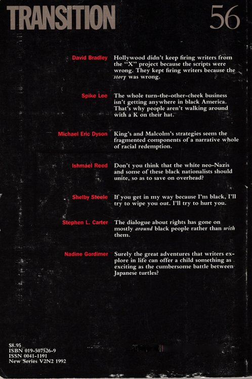 Image for Transition: The X Factor (Volume 2: No. 56) Transition: The X Factor (Volume 2: No. 56)